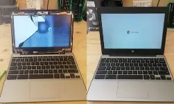 laptop repair before and after in plymouth by fone world