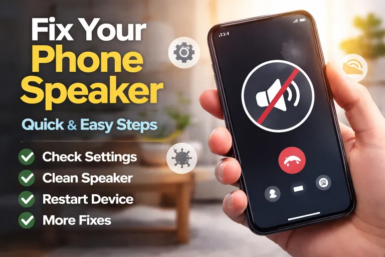 Troubleshooting phone speaker issues